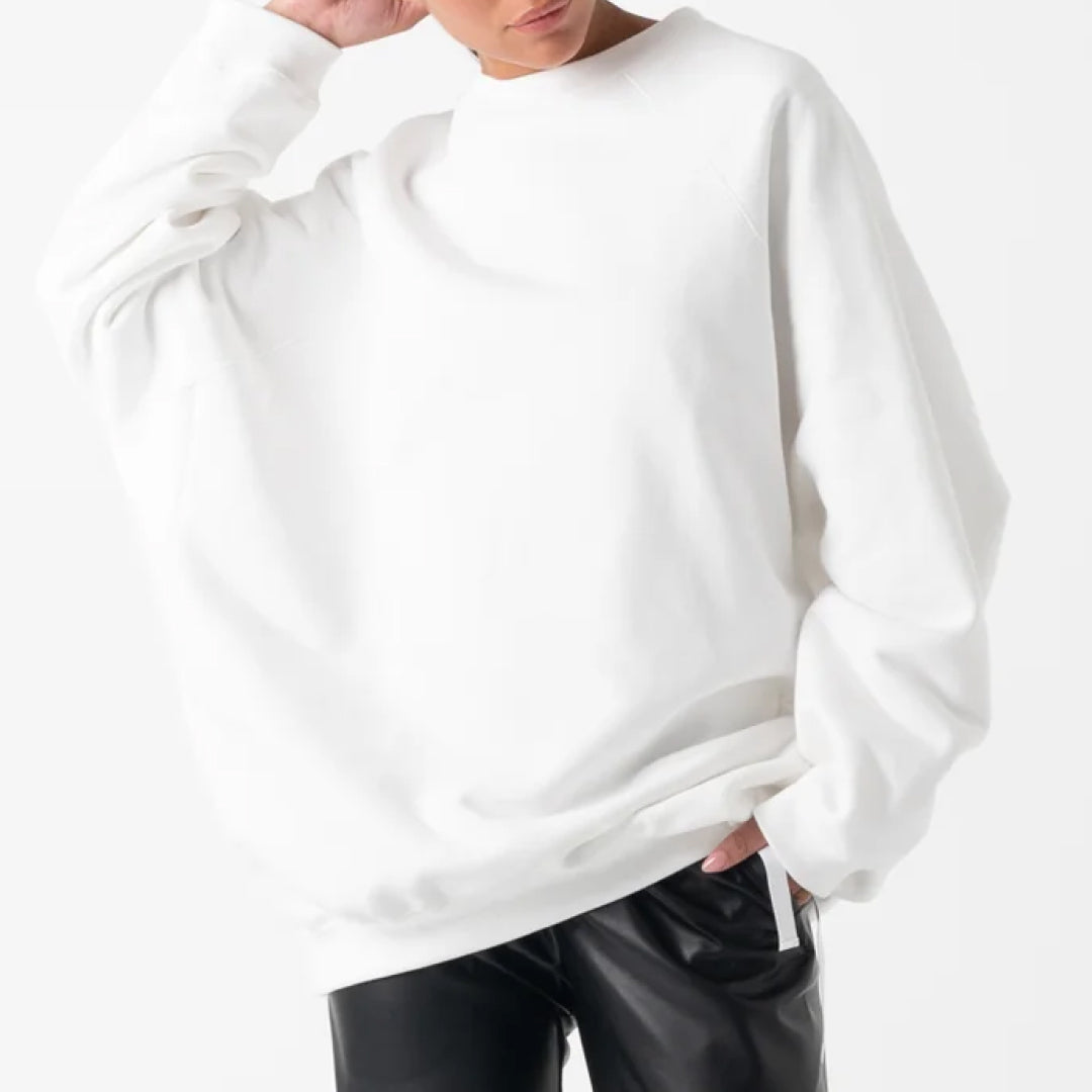 【COGTHEBIGSMOKE】ALICE SWEATSHIRT OFF WHITE