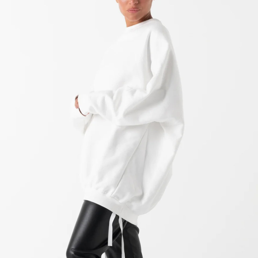 【COGTHEBIGSMOKE】ALICE SWEATSHIRT OFF WHITE