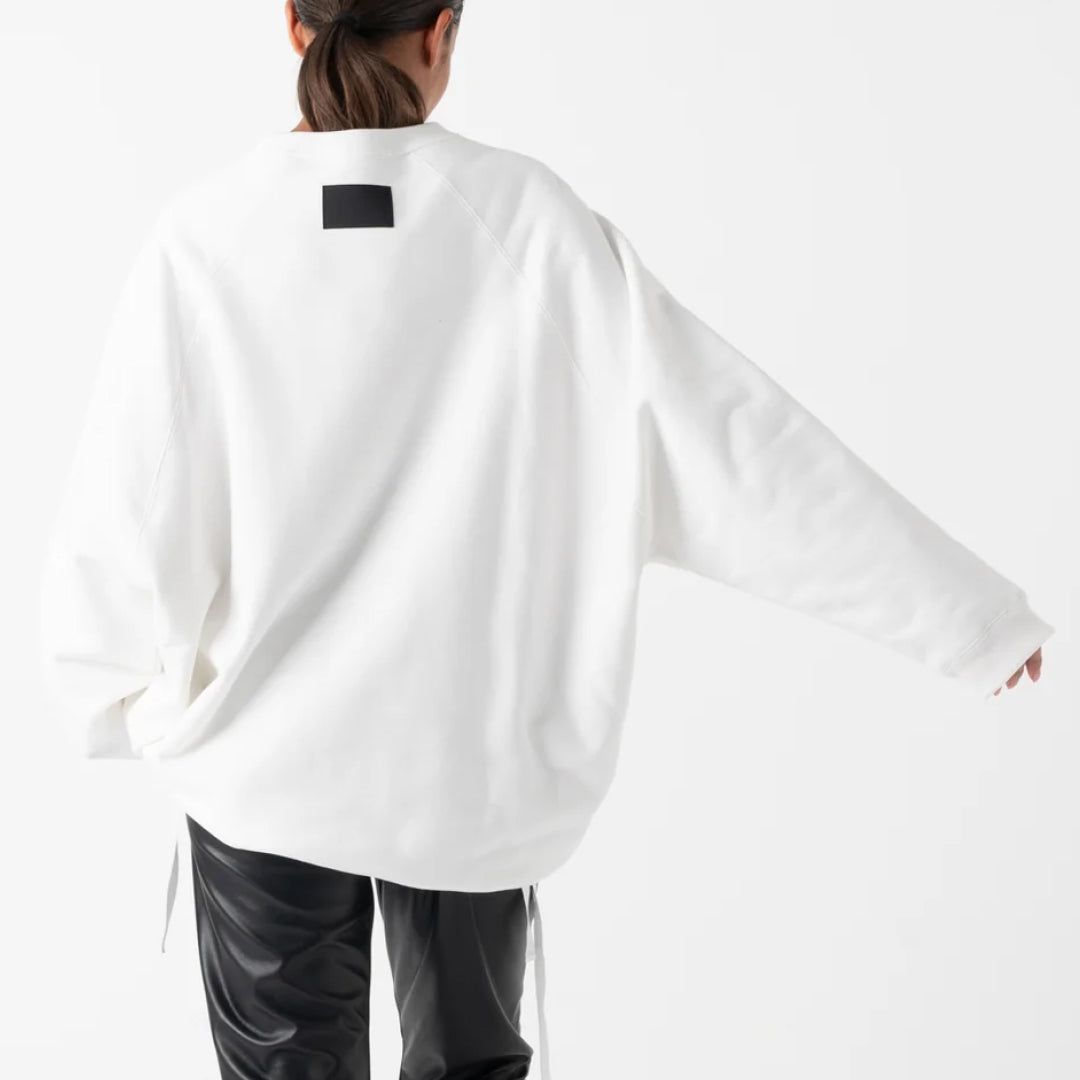 【COGTHEBIGSMOKE】ALICE SWEATSHIRT OFF WHITE