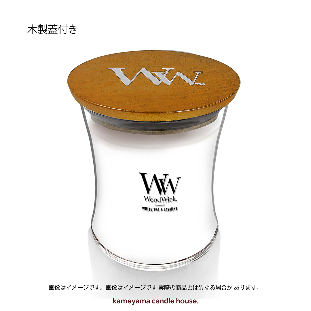 WoodWick JarM ホワイトティー&ジャスミン