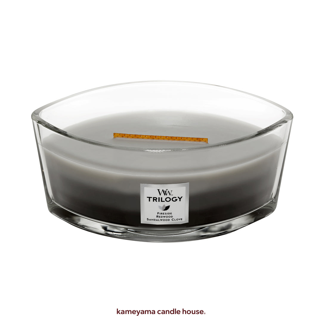 WoodWick Trilogy Hearth Wick ウォームウッズ